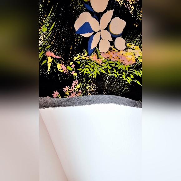 Phylosophy Republic Clothing Floral Sleeveless Top Black Size XS - Picture 4 of 6